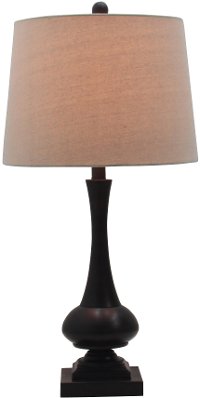 Oil Rubbed Bronze Table Lamp - Justin