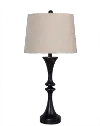 Oil Rubbed Bronze Table Lamp with USB Port