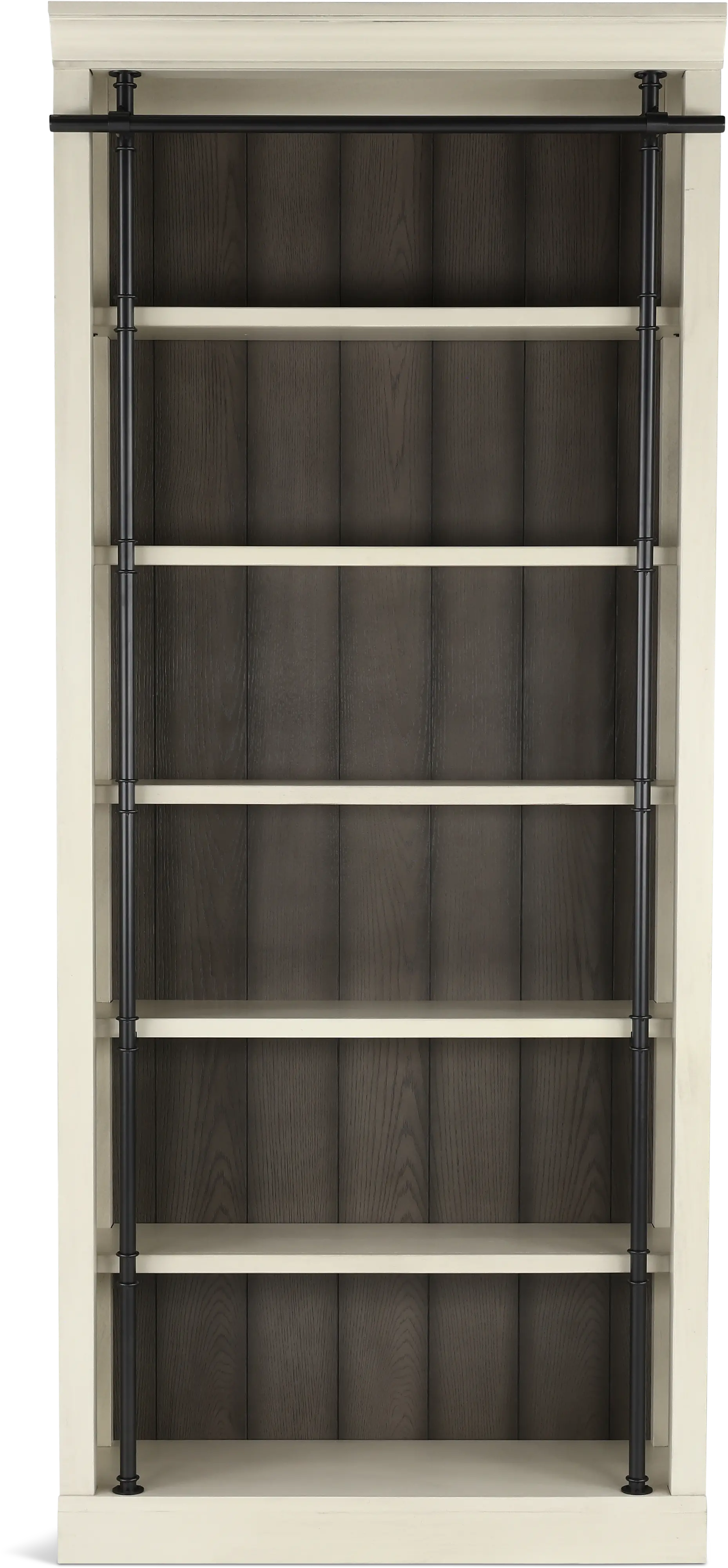 Toulouse Country Chic 94 White Bookcase-1