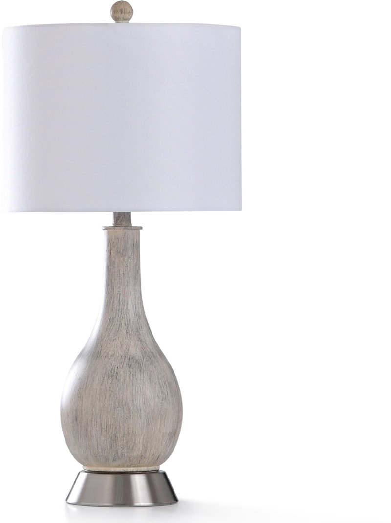 Gray Wash Table Lamp Roanoke RC Willey Furniture Store