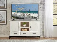 Brandon Creek White 36 TV Stand