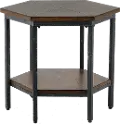Ultimo Mocha Brown End Table