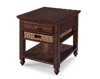 Coffee Brown End Table - Cottage Lane