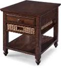 Cottage Lane Coffee Brown End Table
