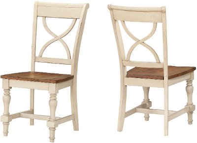 Farmhouse Cream Dining Room Chair - Daisi
