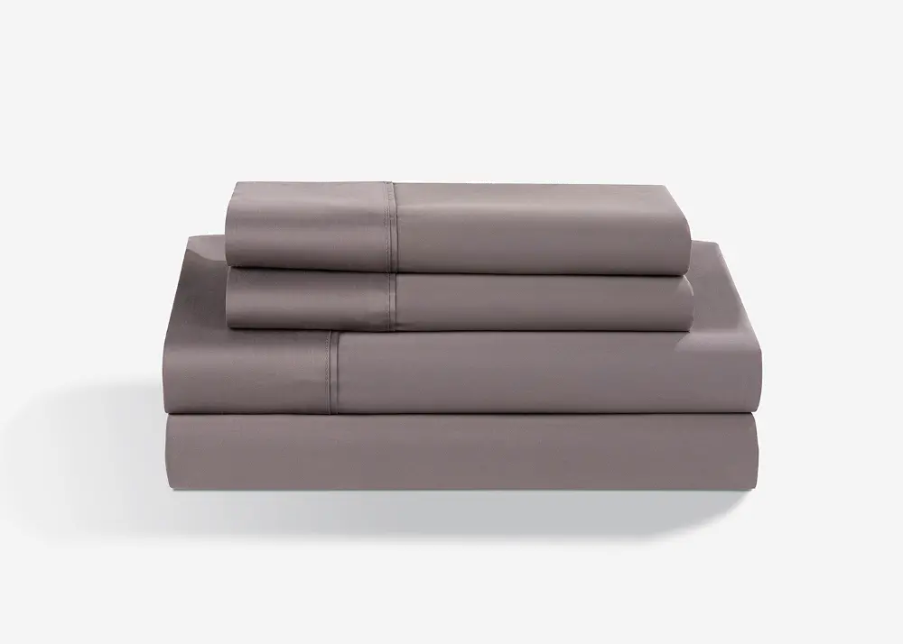 BGS199402 Bedgear Gray Hyper Cotton Twin-XL Bed Sheets-1