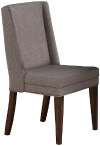 Gray Upholstered Dining Room Chair - Northern Hawk