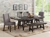 Rustic Brown 5 Piece Dining Room Set - Northern Hawk