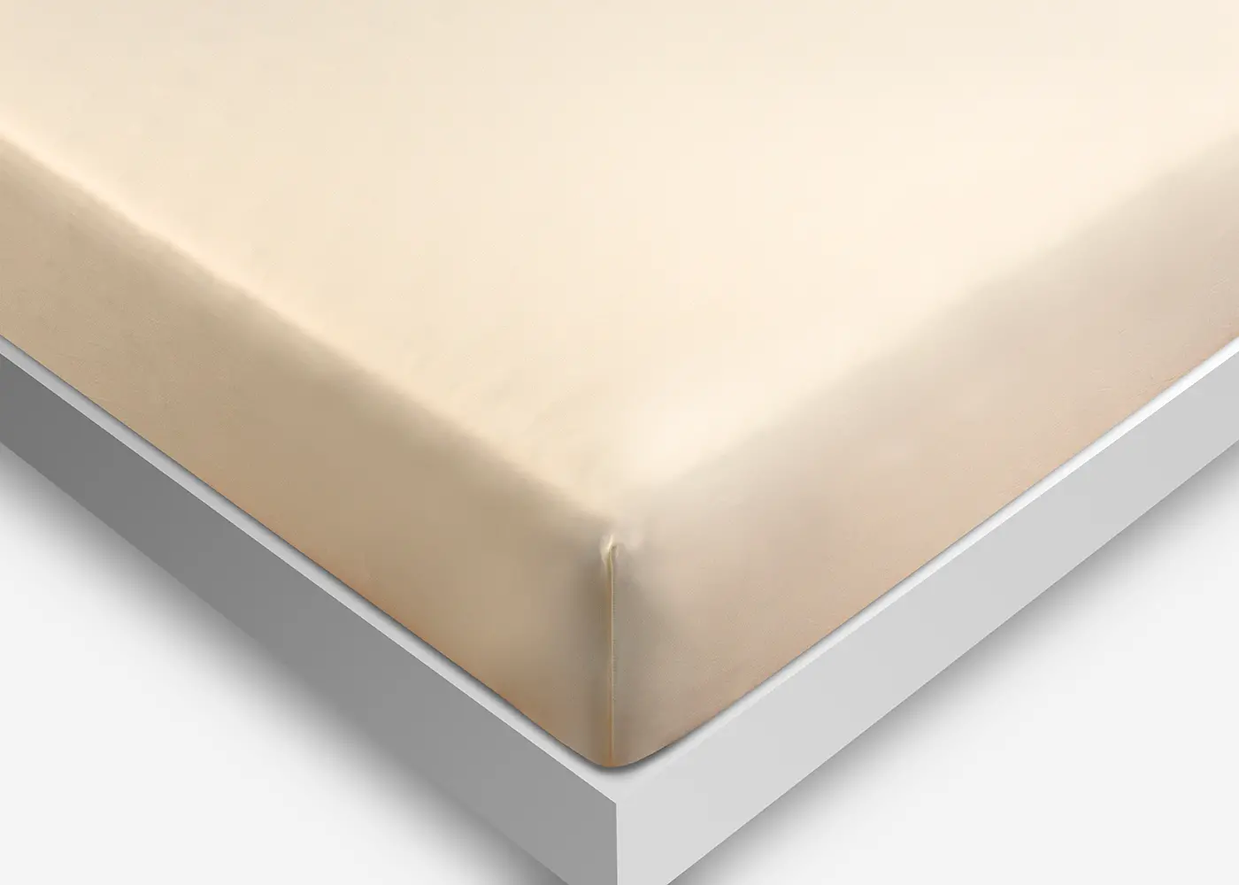 BGS21ACFT Bedgear Champagne Hyper Cotton Twin Bed Sheets-3