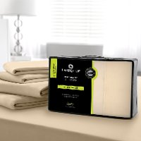 BGS21ACFT Bedgear Champagne Hyper Cotton Twin Bed Sheets-5