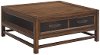 Branson Rustic Buckeye Oak Coffee Table