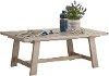 6413-780 Solid Wood Eggshell White Coffee Table - Villa
