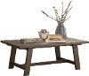 6414-780 Solid Wood Gray Coffee Table - Villa