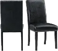 Nadia Black Upholstered Dining Room Chair