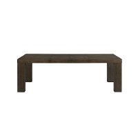 Contemporary Dark Brown Dining Room Table - Grady-2