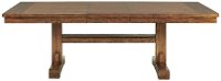 Farmhouse Light Brown Dining Room Table - Silas-1