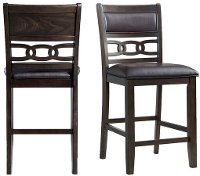 Dark Brown Counter Height Stool - Amherst