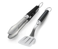 6645 Weber Compact Premium Grilling Tool Set - 2 Pack