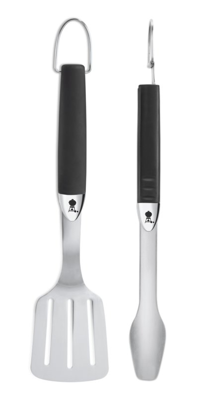 6645 Weber Compact Premium Grilling Tool Set - 2 Pack-2