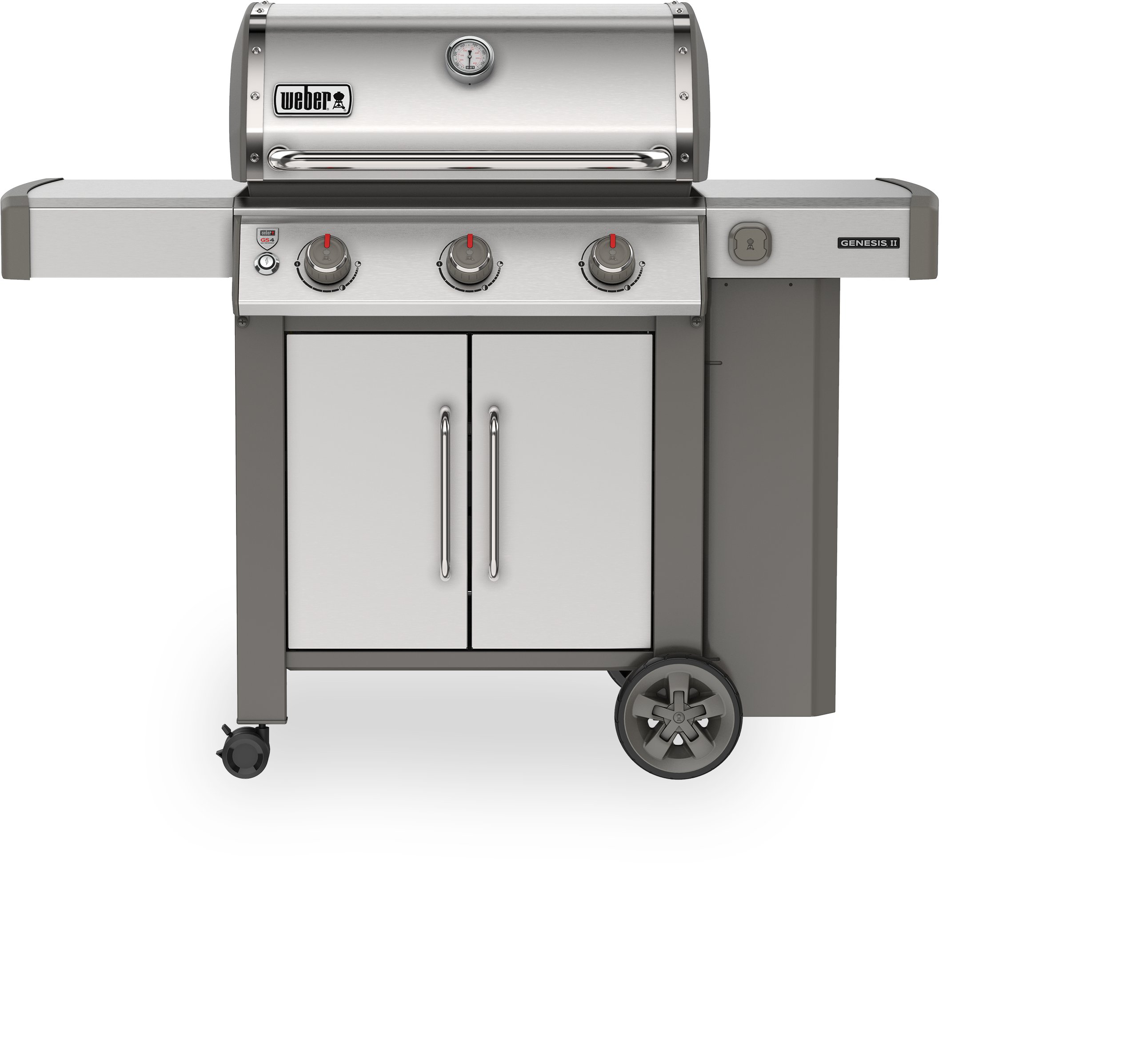 61005001 Weber Genesis II S-315 Liquid Propane Grill Stainless Steel-1