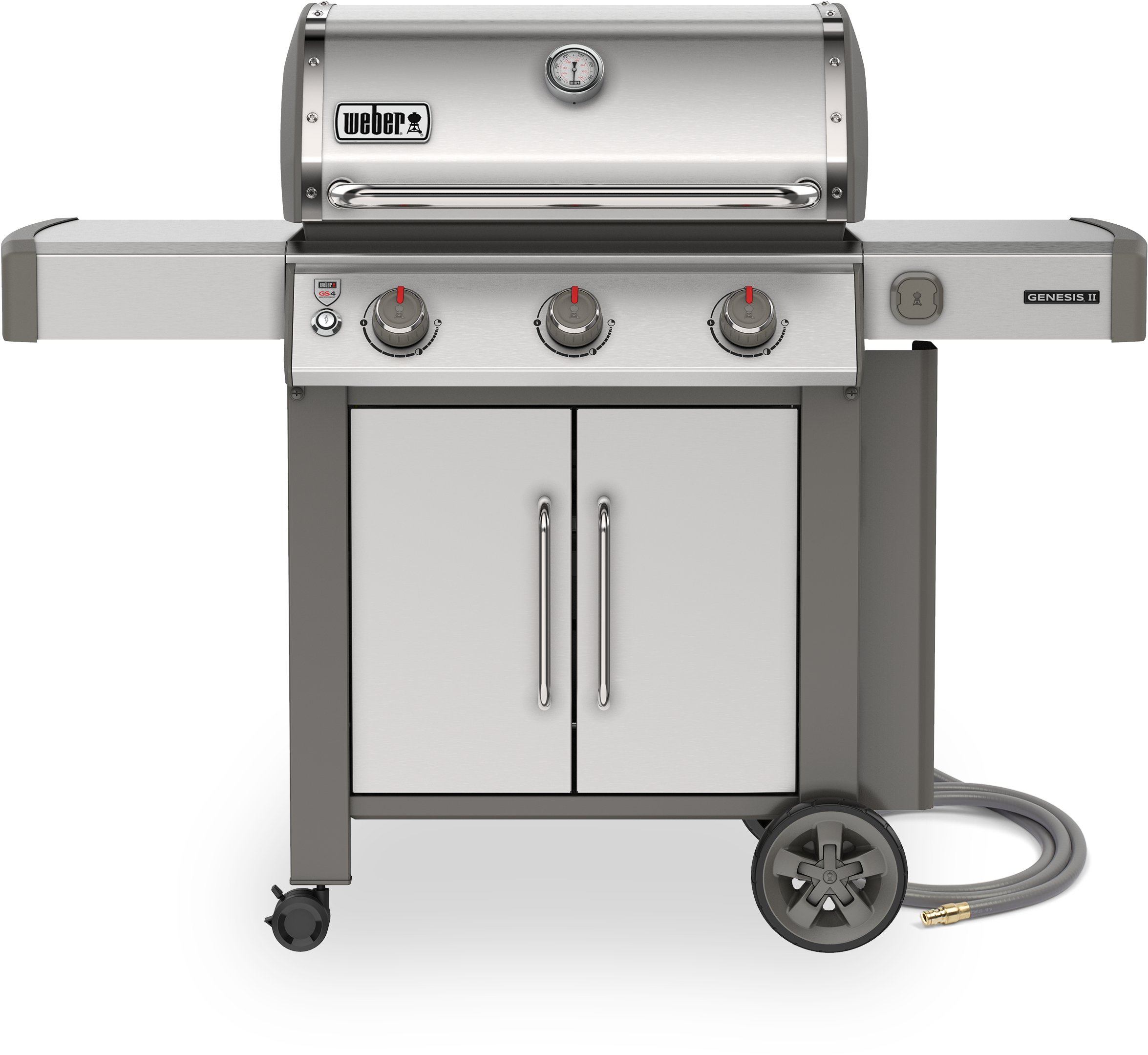 66005001 Weber Genesis II S-315 Natural Gas Grill Stainless Steel-1