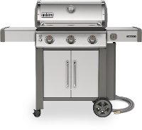 66005001 Weber Genesis II S-315 Natural Gas Grill Stainless Steel