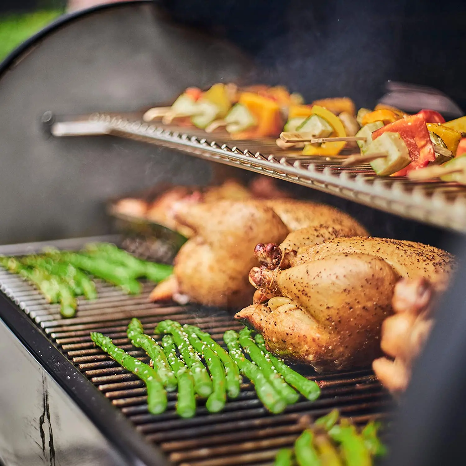 23510201 Weber SmokeFire EX6 Wood Fired Pellet Grill-6