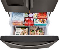 LRFWS2906D LG 36 Inch Large Capacity French Door Refrigerator - Black Stainless Steel, 29 cu. ft.-3