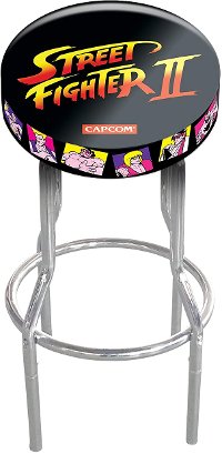 ARCADE1UP/STREETFIGHTERII Arcade 1UP Street Fighter II Stool