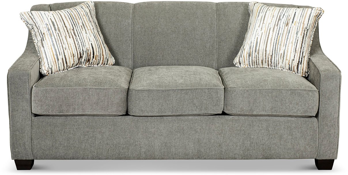 Cement Gray Convertible Full Sleeper Sofa - Marinette-1