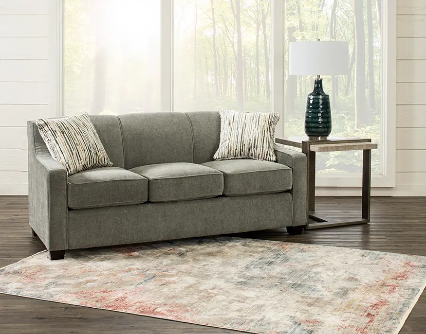 Marinette Gray Convertible Full Sleeper Sofa-3