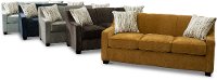 Butterscotch Yellow Convertible Full Sleeper Sofa - Marinette-6