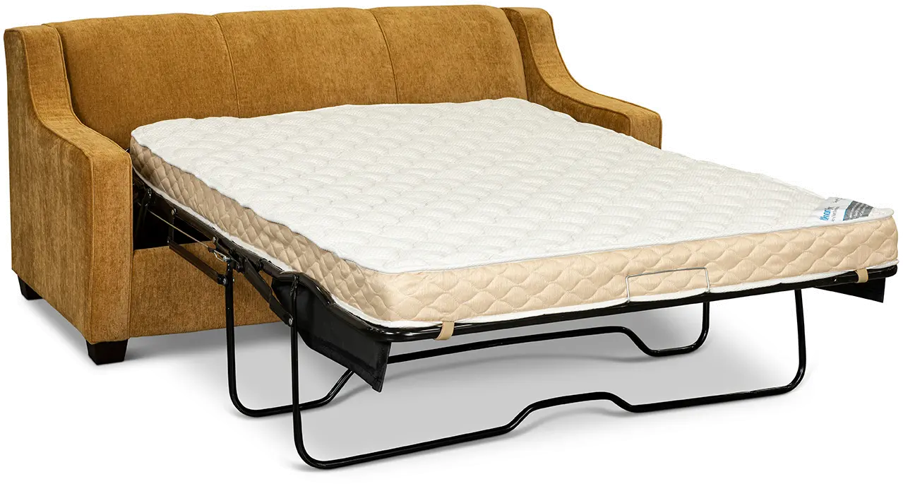 Marinette Butterscotch Yellow Convertible Full Sleeper Sofa-2
