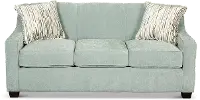 Marinette Haze Light Gray Convertible Full Sleeper Sofa