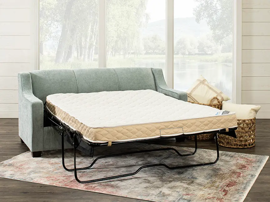 Marinette Haze Light Gray Convertible Full Sleeper Sofa-5