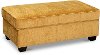 Butterscotch Yellow Storage Ottoman - Marinette