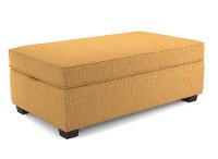 Butterscotch Yellow Storage Ottoman - Marinette-4