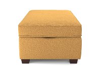 Butterscotch Yellow Storage Ottoman - Marinette-6