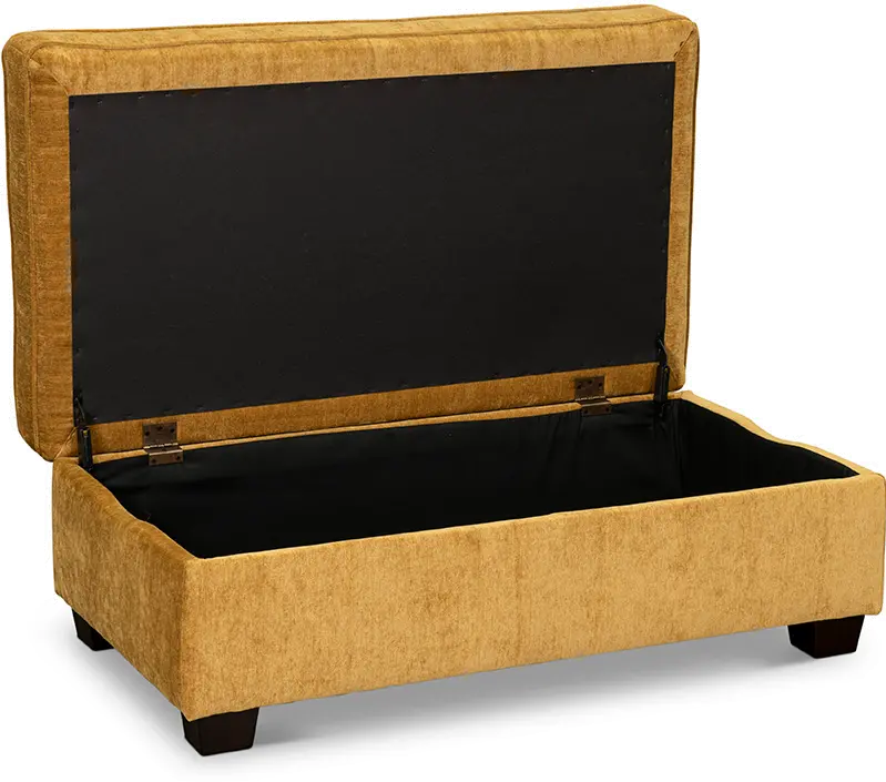 Marinette Butterscotch Yellow Storage Ottoman-2