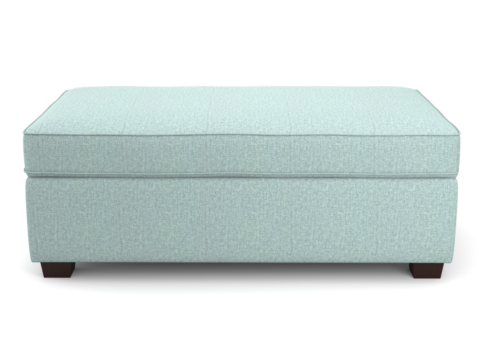 Haze Light Gray Storage Ottoman - Marinette-5