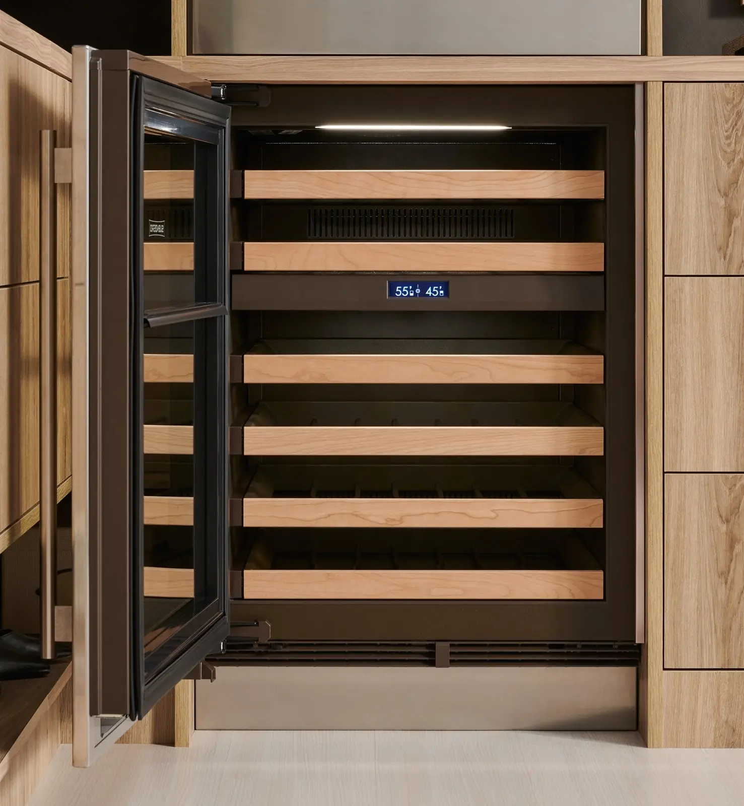 DEU2450W/L Sub-Zero Under Counter Wine Cooler - Panel Ready, Left Hinge-2