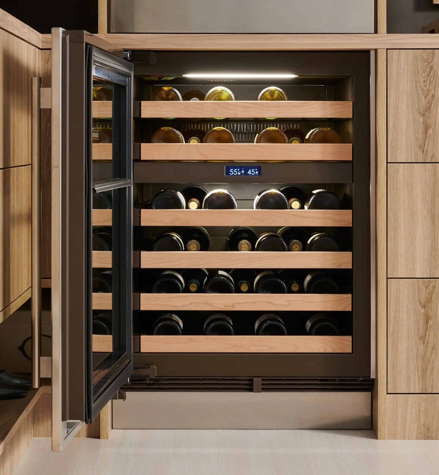 DEU2450W/L Sub-Zero Under Counter Wine Cooler - Panel Ready, Left Hinge-3