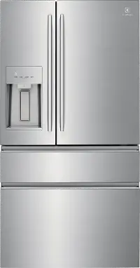 ERMC2295AS Electrolux 21.8 cu ft 4 Door Refrigerator - Counter Depth Stainless Steel