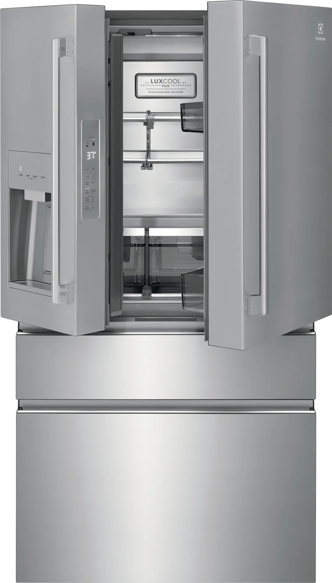 ERMC2295AS Electrolux 21.8 cu ft 4 Door Refrigerator - Counter Depth Stainless Steel-3