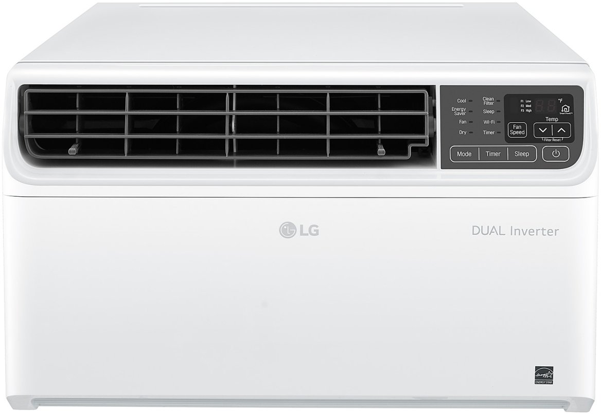 LW1019IVSM LG 9,500 BTU Dual Inverter Smart WiFi Window Air Conditioner-1