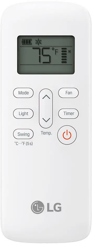 LP0821GSSM LG 8,000 BTU Smart WiFi Portable Air Conditioner - Gray-6