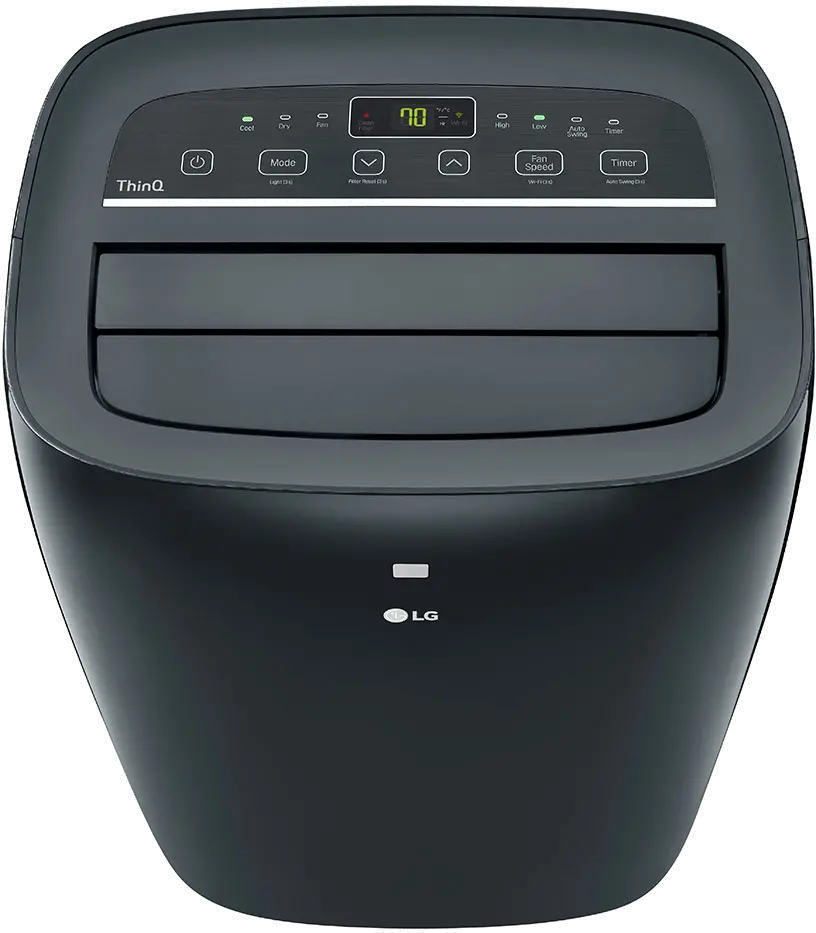 LP0821GSSM LG 8,000 BTU Smart WiFi Portable Air Conditioner - Gray-8