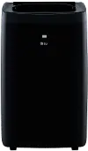 LP1021BHSM LG 10,000 BTU Smart WiFi Portable Air Conditioner and Heater - Black