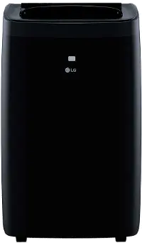 LP1021BHSM LG 10,000 BTU Smart WiFi Portable Air Conditioner and Heater - Black