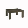 Contemporary Dark Brown Coffee Table - Grady